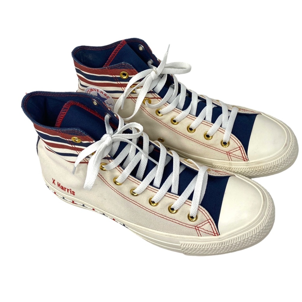 Converse Ctas High Top Canvas White Men Size Sneakers Custom 165816C-WHITEOFFBUX - Picture 5 of 12